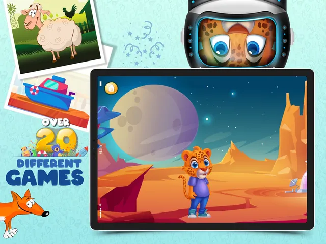Lalo the Leopard app screenshot