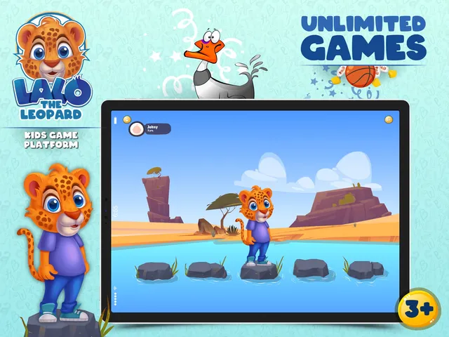 Lalo the Leopard app screenshot